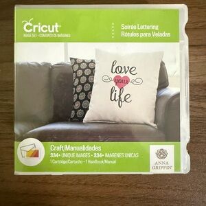 Cricut Soirée Lettering Cartridge